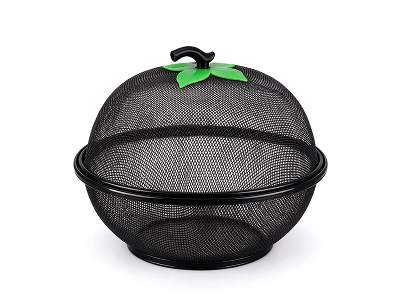 🧺 50% RABATT! 🍎 Obstkorb mit Deckel – Schützt & erhält die Frische ✨