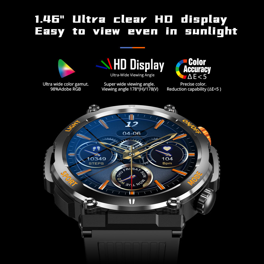 ⌚ Wasserdichte Sport- und Outdoor-Smartwatch 🔥 Kostenloser Versand ✈️ Letzter Tag!!!