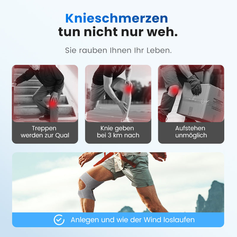 🔥Verstellbarer Booster-Knieschutz – Sommerdeal: Jetzt -50 %!🦵🌞
