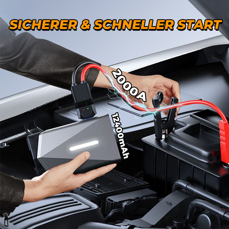 🚗Multifunktionaler Jump Starter mit Luftpumpe und Gebläse💯