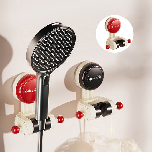 🚿🌟 Verstellbare Duschhalterung mit Saugnapf – Installation ohne Bohren, 360° drehbar 💦✨