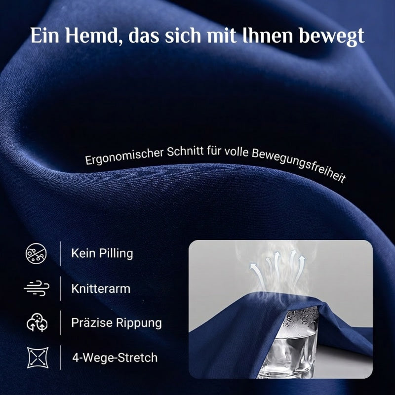👔⚡60% RABATT! | Bügelfreie Herrenhemden – Kein Bügeln nötig, knitterfrei und den ganzen Tag angenehm zu tragen!