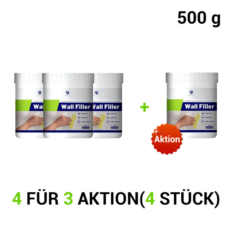 🛠️ Wasserdichte & Schimmelresistente Wandreparaturpaste – 2 Kaufen, 1 Gratis + Pinsel Geschenk! 💧🖌️ ✨ Schnelle & Saubere Wandreparatur für Zuhause! 🏡