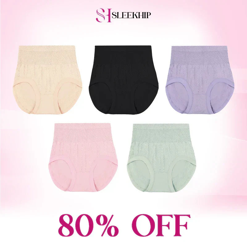 💥Jahresendausverkauf – 70 % Rabatt 💞 Auslaufsichere, hoch taillierte, bauchformende, poformende Unterhosen