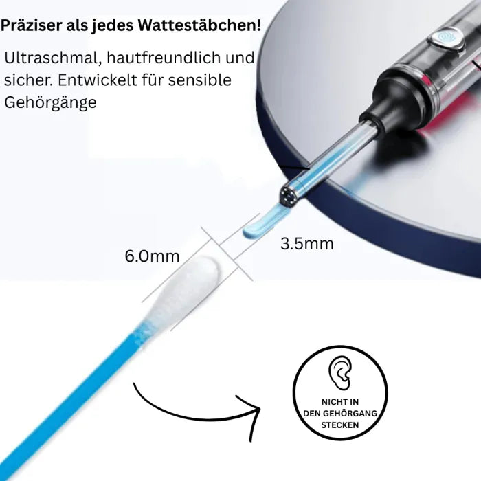 LUNAVA™ Pro Ohrenschmalz-Entfernungsgerät mit HD-Kamera