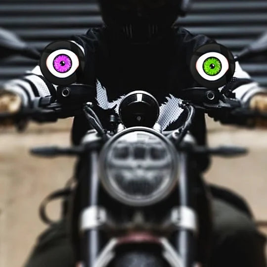 Programmierbares Teufelsaugen-Licht für Fahrrad, Auto und LKW