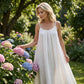 💃Letzter Tag Sonderangebot – 60 % Rabatt✨️Lässiges rückenfreies Maxikleid mit Spaghettiträgern für Damen
