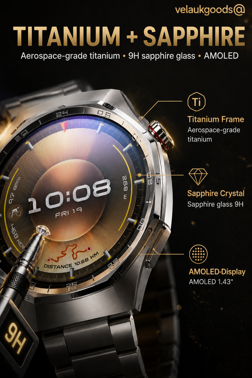 🥳HEISSER SALE 2026🥳💞50.000+ VERKAUFT!👵❤️  GT6pro Bluetooth-Smartwatch mit Anruffunktion – Bestseller