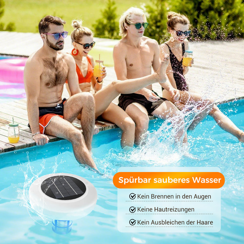 Kristallklarer Pool – ohne Chemie, mit Sonnenkraft! 🌞SOLAR POOL IONIZER FÜR KRISTALLKLAres WASSER