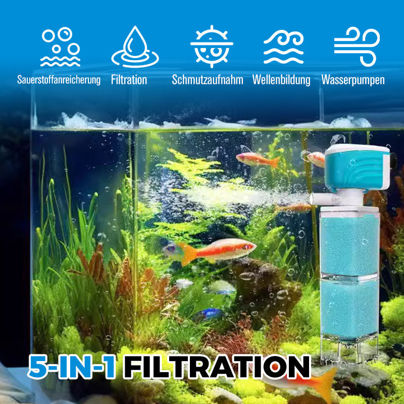 🔥Heißer Verkauf(50% Rabatt)🔥Automatisches Aquarium-Filtersystem