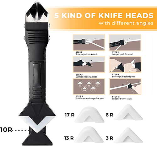 🔥 3-in-1 Fugenwerkzeug - Profi Fugenglättwerkzeug für perfekt glatte Fugen🎁
