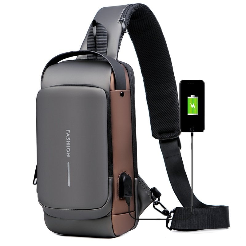 🔥 Sporttragetasche mit USB-Ladefunktion – Diebstahlsicher, praktisch & leicht – Perfekt für Reisen, Pendeln & Outdoor-Aktivitäten ⚡