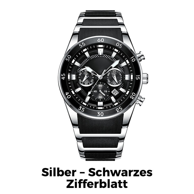 60% Rabatt🔥Hochwertige Business-Multifunktions-Quarz-Uhr für Herren