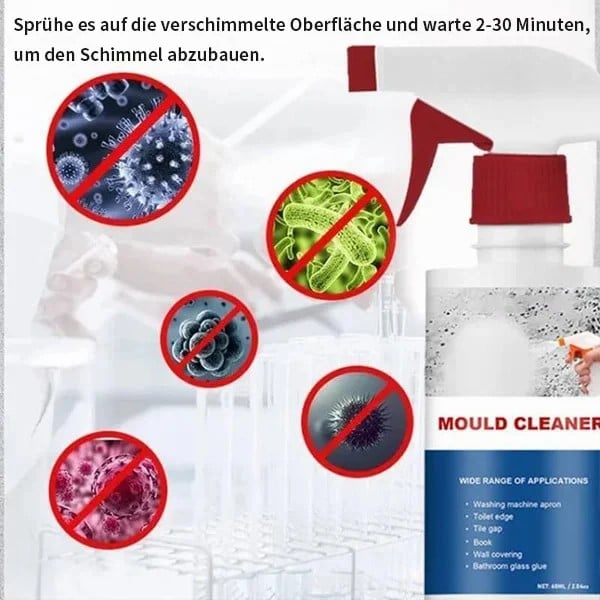 📢📢Kaufen 5 erhalten 5 gratis⏰Schimmel- und Mehltau-Entferner Schaumspray