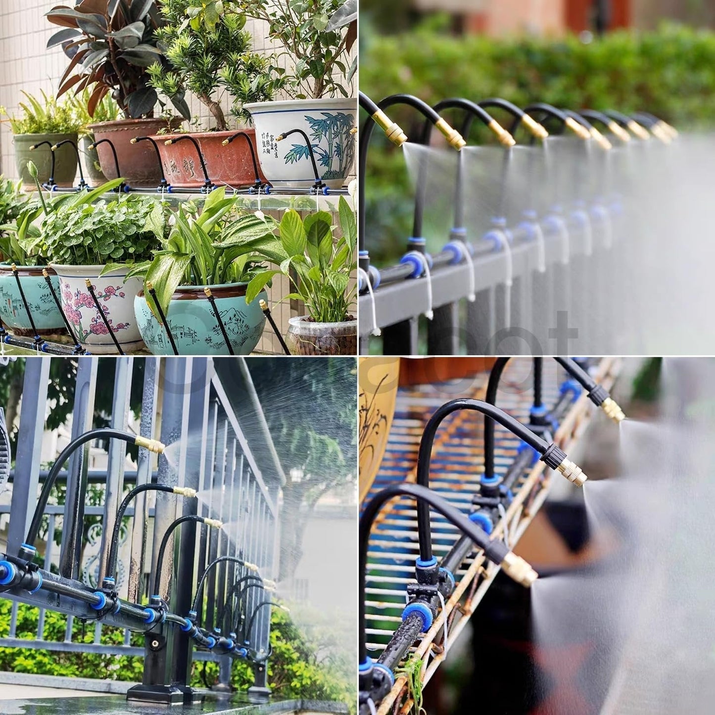 🔥Letzter Tag 49 % Rabatt🔥360° Gebogenes Garten-Automatik-Bewässerungssystem✨
