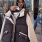 Damen 3-teiliges Freizeit-Set – Sweatshirt, Weste & Jogginghose für Herbst und Winter