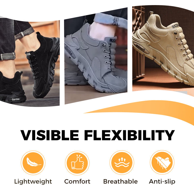 ☄️Frühjahrsangebote🎉Männer dicke Sohle rutschfest Casual Walking Schuhe