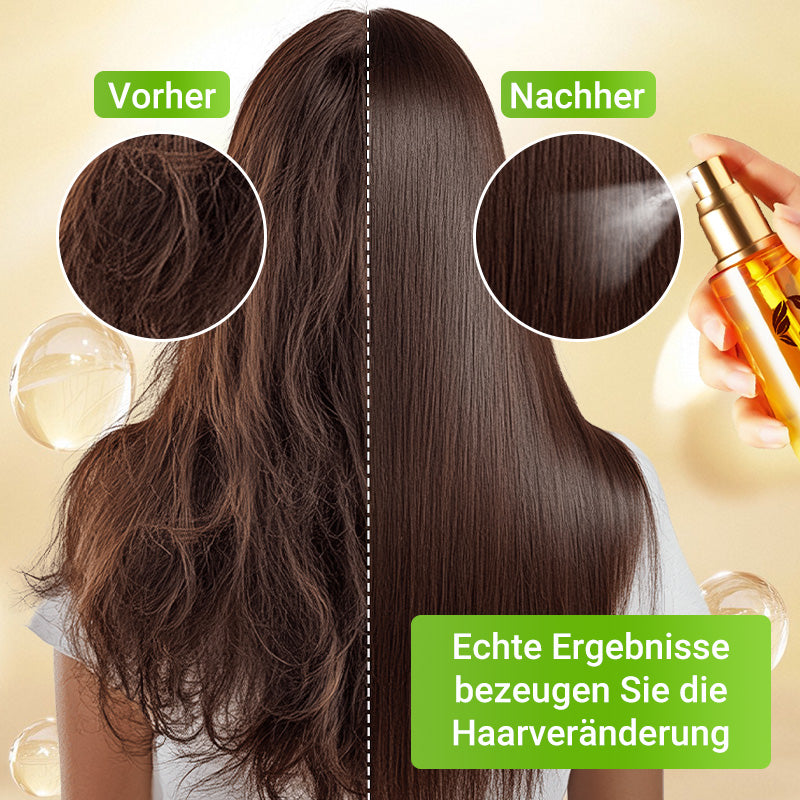 ✨ KAUFEN 2 ERHALTEN 1! 🔥 Intensiv Pflegendes Haaröl-Spray - Mit Keratin und Hitzeschutz für Geschmeidigen Glanz und Reparatur bis in die Spitzen 🌟🧴