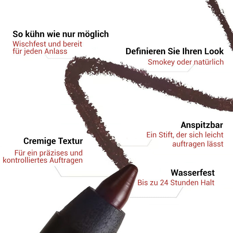 👁️ KAUFE 1, ERHALTE 1 GRATIS! 💜 Wasserfester & Langanhaltender Gel-Eyeliner – Wischfest, Präzise Linien & Intensive Farbe ✨