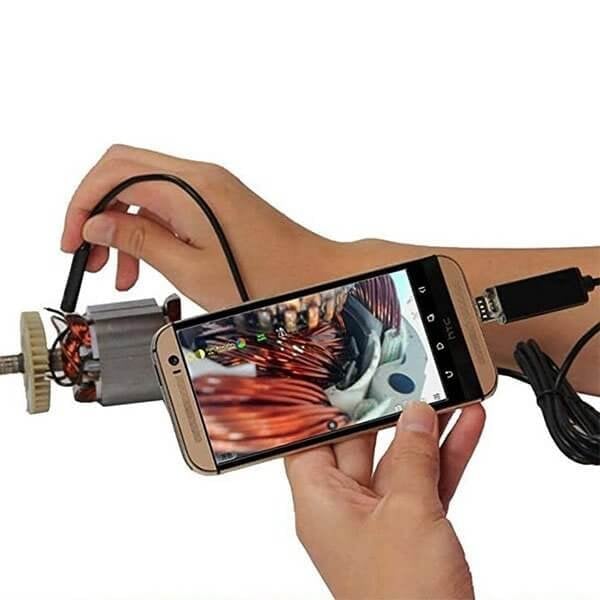 3 in 1 Endoskopkamera, Wasserdichte Endoskop Inspektion, Schlangenkamera Endoskop für Android TypC Mobiltelefone