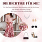 Set aus Oberteil mit Rundhalsausschnitt und bedrucktem Rock mit Gürtel