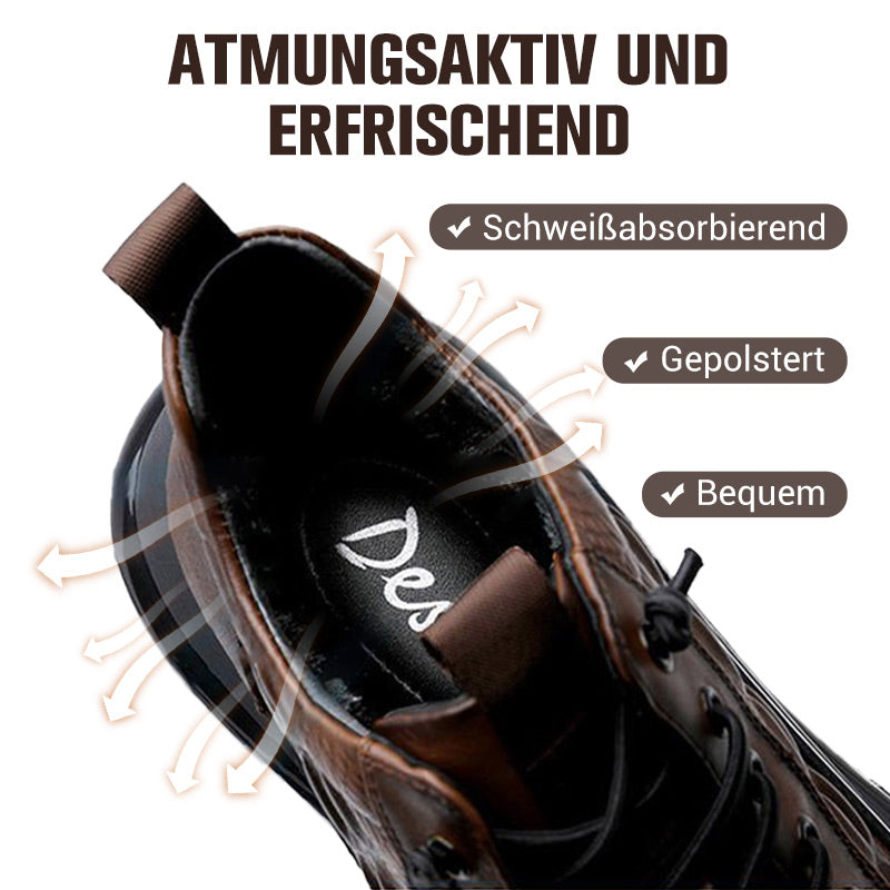 🔥【HEUTE 55 % RABATT】Slip-On-Sneaker für Herren aus Mikrofaser-Leder