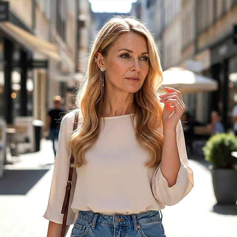 💕Valentinstags Special - 50% Rabatt💕Schlichte Ohrclips mit Schmetterlings- und Blumenmotiv & Quasten – Elegant & bequem, ohne Ohrloch 🌸🦋