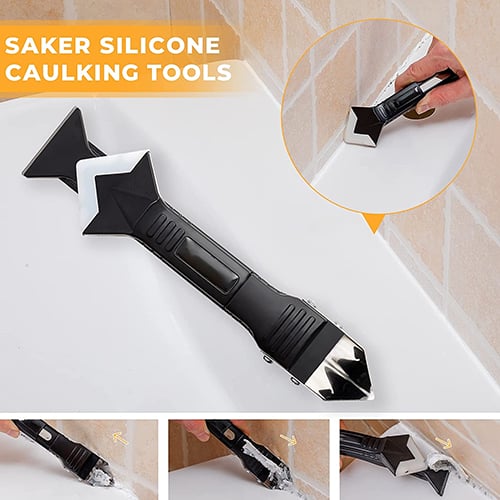 🔥 Heute -50 %! 🔧 3-in-1 Silikon-Fugenwerkzeug – entfernen, auftragen & glätten mit nur einem Werkzeug