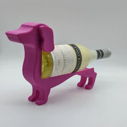 🍷dachshund Weinflaschenhalter