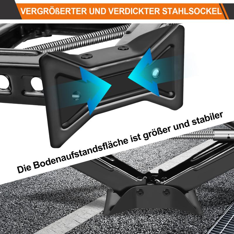 Handbetätigter Wagenheber Kraftsparender Schraubenschlüssel für Autos