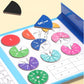 🧩Limitiertes Angebot – 50% RABATT! 🎨 Magnetisches Bruchpuzzle für Kinder – Fördert Feinmotorik, bunt & sicher – Perfekt für spielerisches Lernen zu Hause ✨
