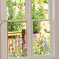 💐Neujahr Heißer Verkauf 50% Rabatt💞 Bunter Blumenstrauß Fenster Sticker🖼️