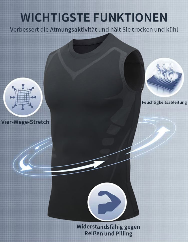 🔥2025 Neue Version Ionic Shaping Ärmelloses Shirt