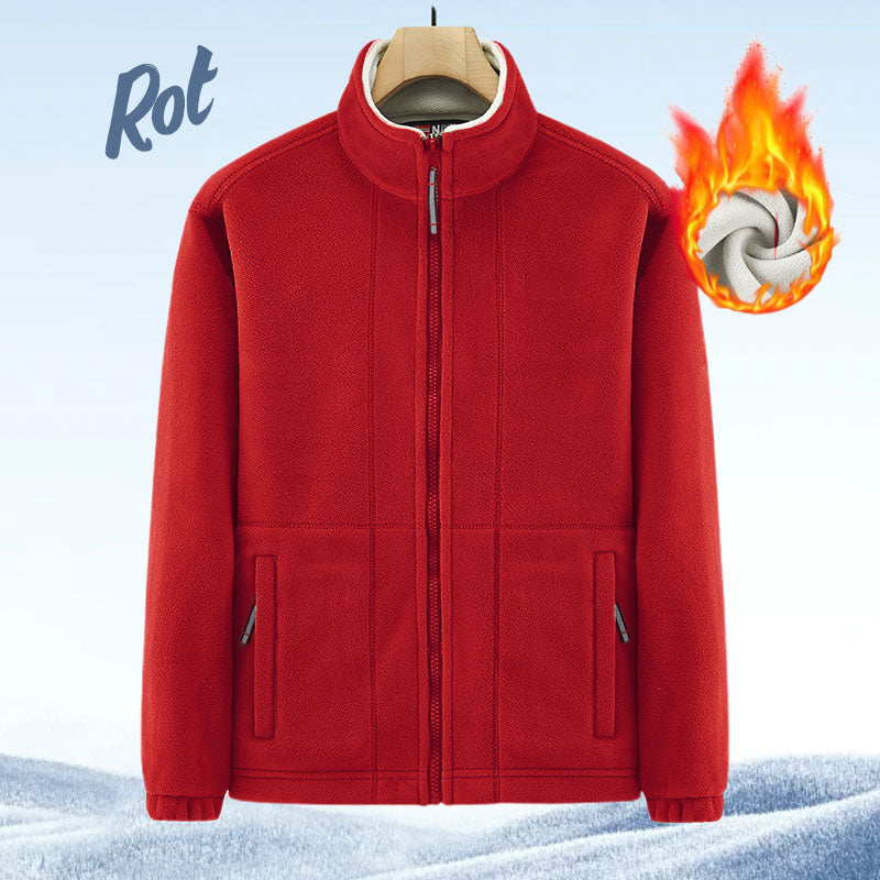 🔥Herrenjacke mit doppelseitigem Fleece
