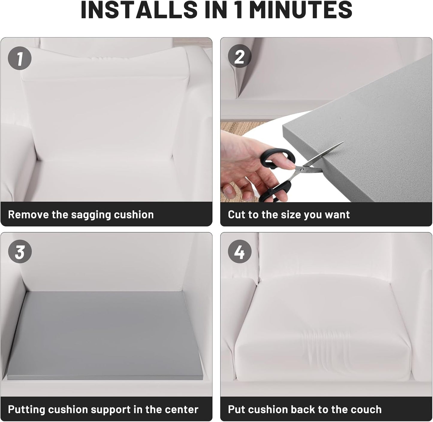 🔥Heißer Verkäufer 50% Rabatt💥Sofakissen-Unterstützung für durchhängende Sitze