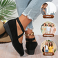 🔥Hot Sale🔥Elegante solide Farbe Elastische Riemen Niedrige Keilschuhe