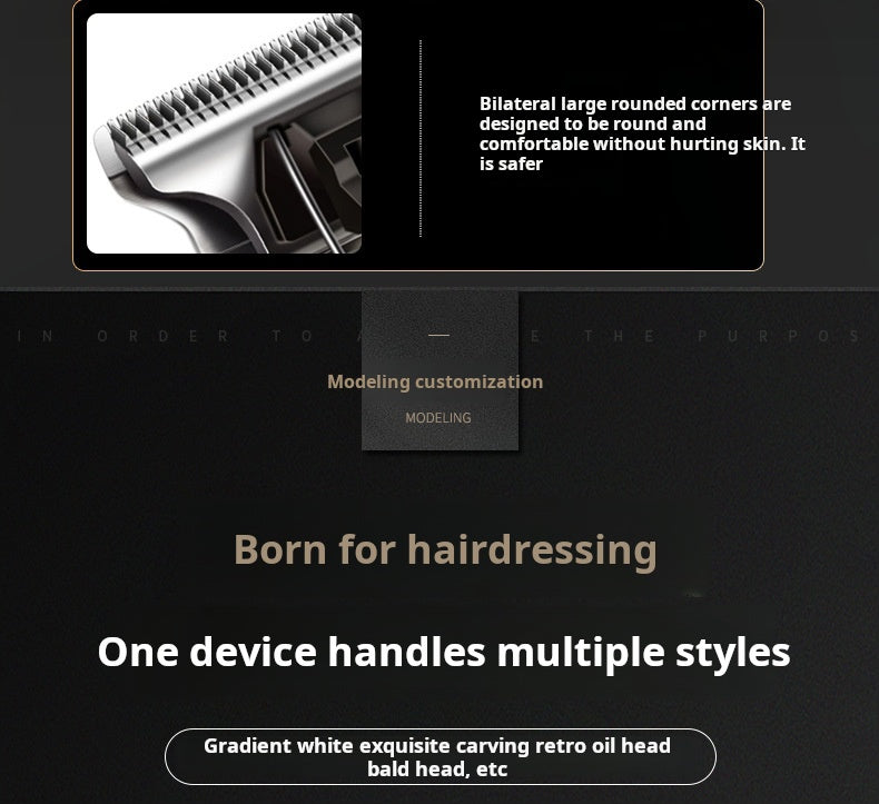 🎉Heißer Sale – 49 % Rabatt🎁 Das perfekte Geschenk: Kabelloser Haartrimmer für müheloses Styling! ✨