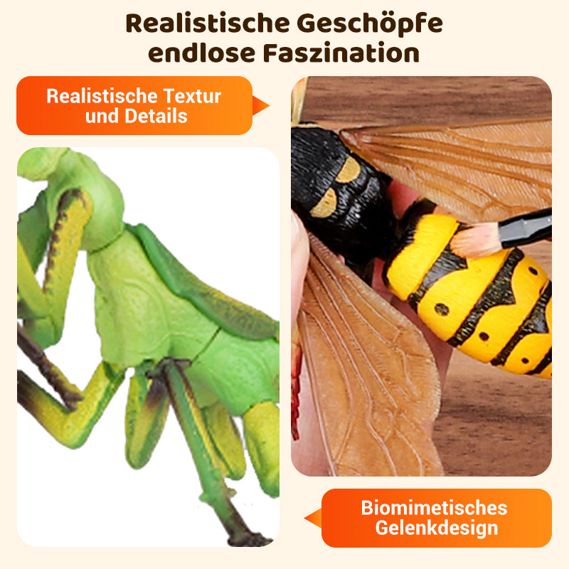 🔥Solange der Vorrat reicht 50 % Rabatt!🎉Kinderspielsachen für Kinder insekten und tierische Slot-Assembly