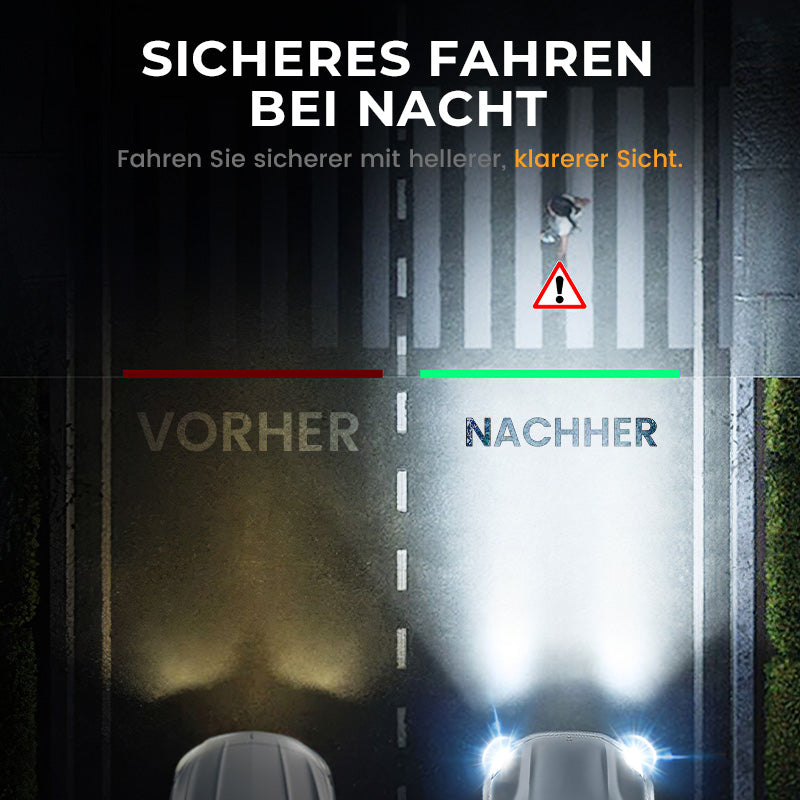 🔥Begrenztes Angebot - 180ml Professioneller Autoscheinwerfer-Restaurator mit Schwamm (50% RABATT)