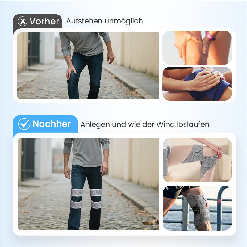 🔥Verstellbarer Booster-Knieschutz – Sommerdeal: Jetzt -50 %!🦵🌞