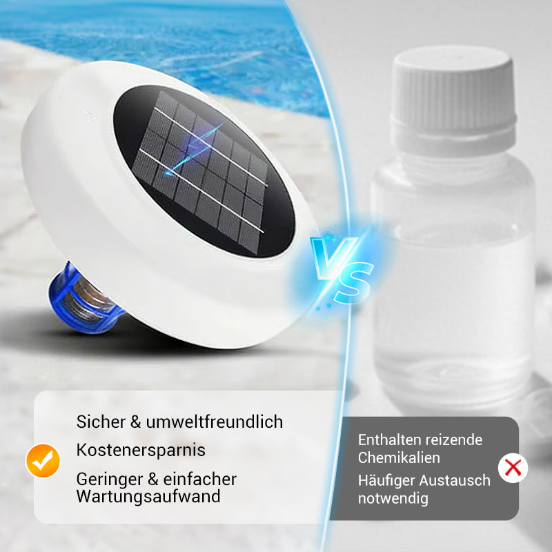 Kristallklarer Pool – ohne Chemie, mit Sonnenkraft! 🌞SOLAR POOL IONIZER FÜR KRISTALLKLAres WASSER