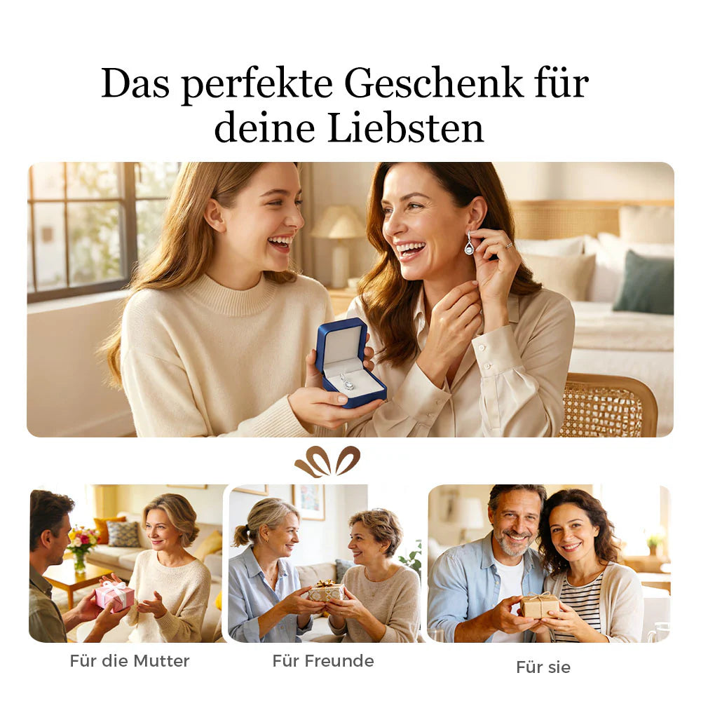 🔥Solange der Vorrat reicht 40 % Rabatt!🎉Elegante tropfenförmige Creolen für Damen
