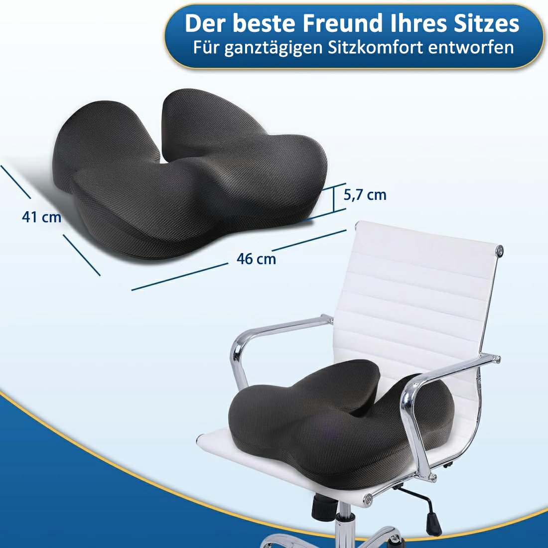 ✨LETZTER TAG VERKAUF 50% RABATT✨Ergonomisches Sitzkissen aus Memory-Schaumstoff