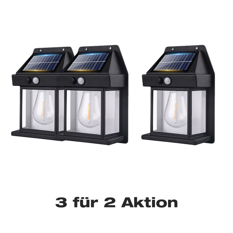 🎁Kaufen Sie 2 Erhalten Sie 1 Gratis⏳Bewegungssensor Solar-Wolfram-Wandleucht