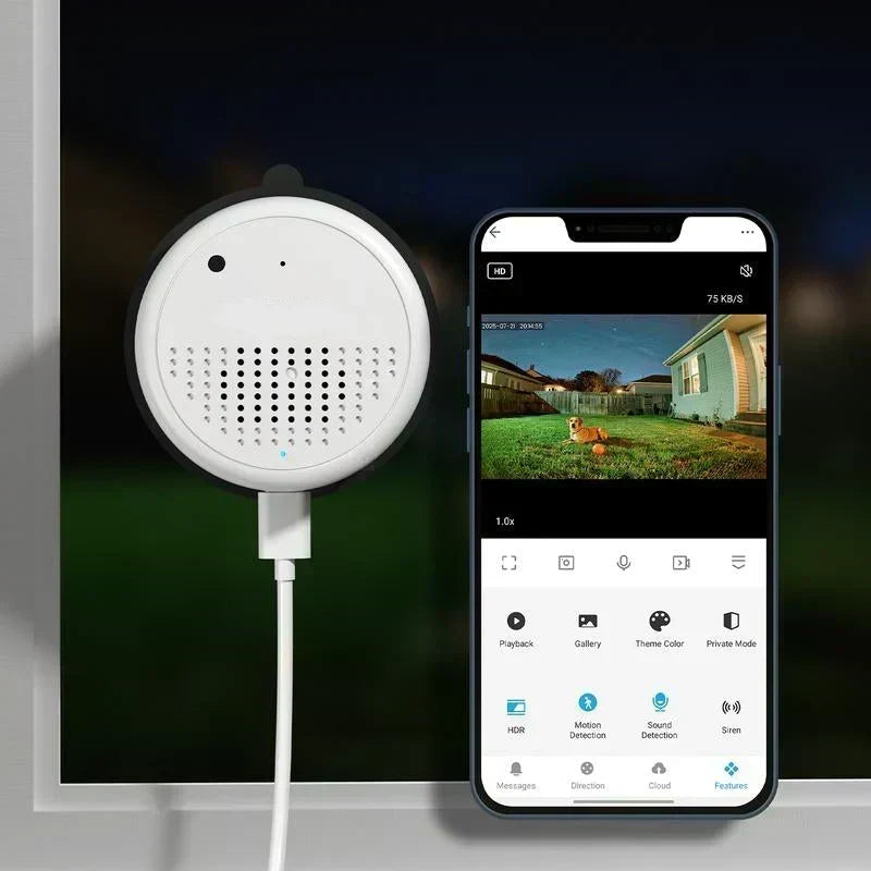 📹 50% RABATT! 🔒 Kristallklare 2K-Überwachungskamera – Farbnachtsicht, 24/7-Aufzeichnung & intelligente Alarme – Einfache Installation für maximale Sicherheit 🏠