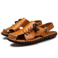 Genuine Leather Style Beach Shoes Men Summer Leisure Sandals