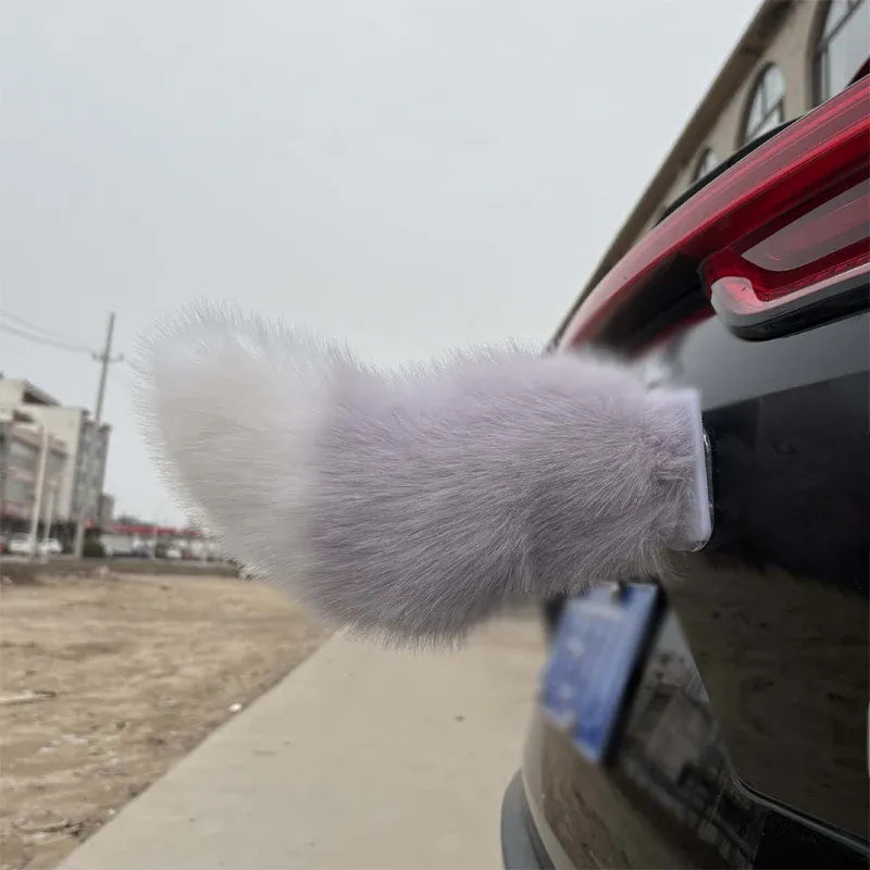 ⏳Nur für kurze Zeit 🚗🐾 Ferngesteuerter elektrischer Plüsch-Autoschwanz – Machen Sie Ihr Auto zum Hingucker