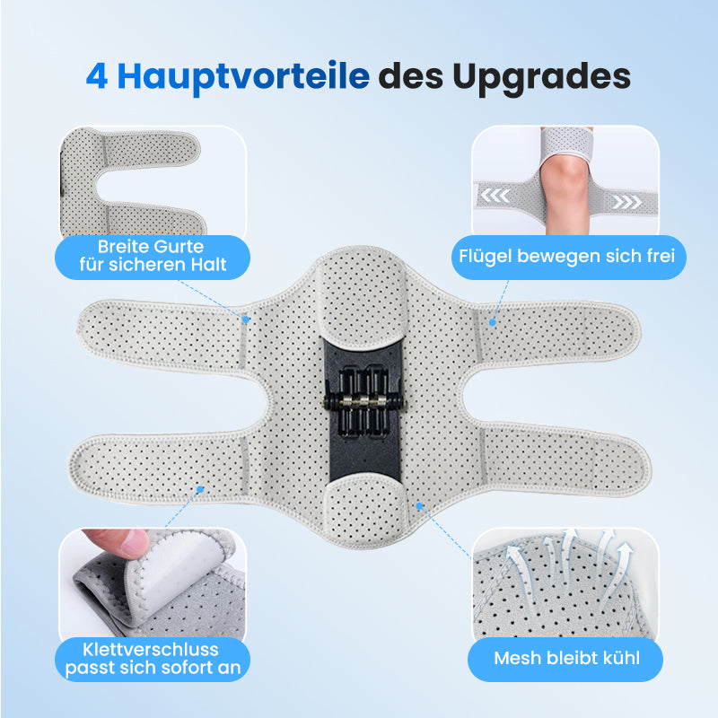 🔥Verstellbarer Booster-Knieschutz – Sommerdeal: Jetzt -50 %!🦵🌞