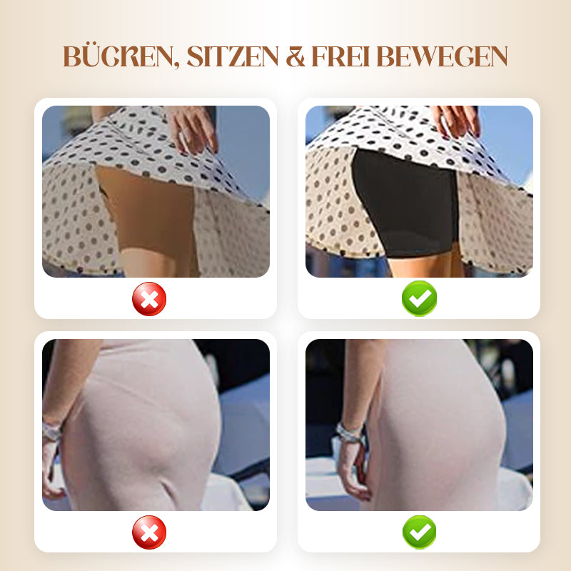 ⏳Begrenzte Zeit 50% Rabatt💥Hoch geschnittene Damenunterwäsche aus kühlender Seide mit formender und stützender Wirkung für die Hüften