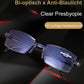 Sapphire High Hardness Anti-Blau Progressive Fern-und Nahbereich Dual-Use Lesebrille